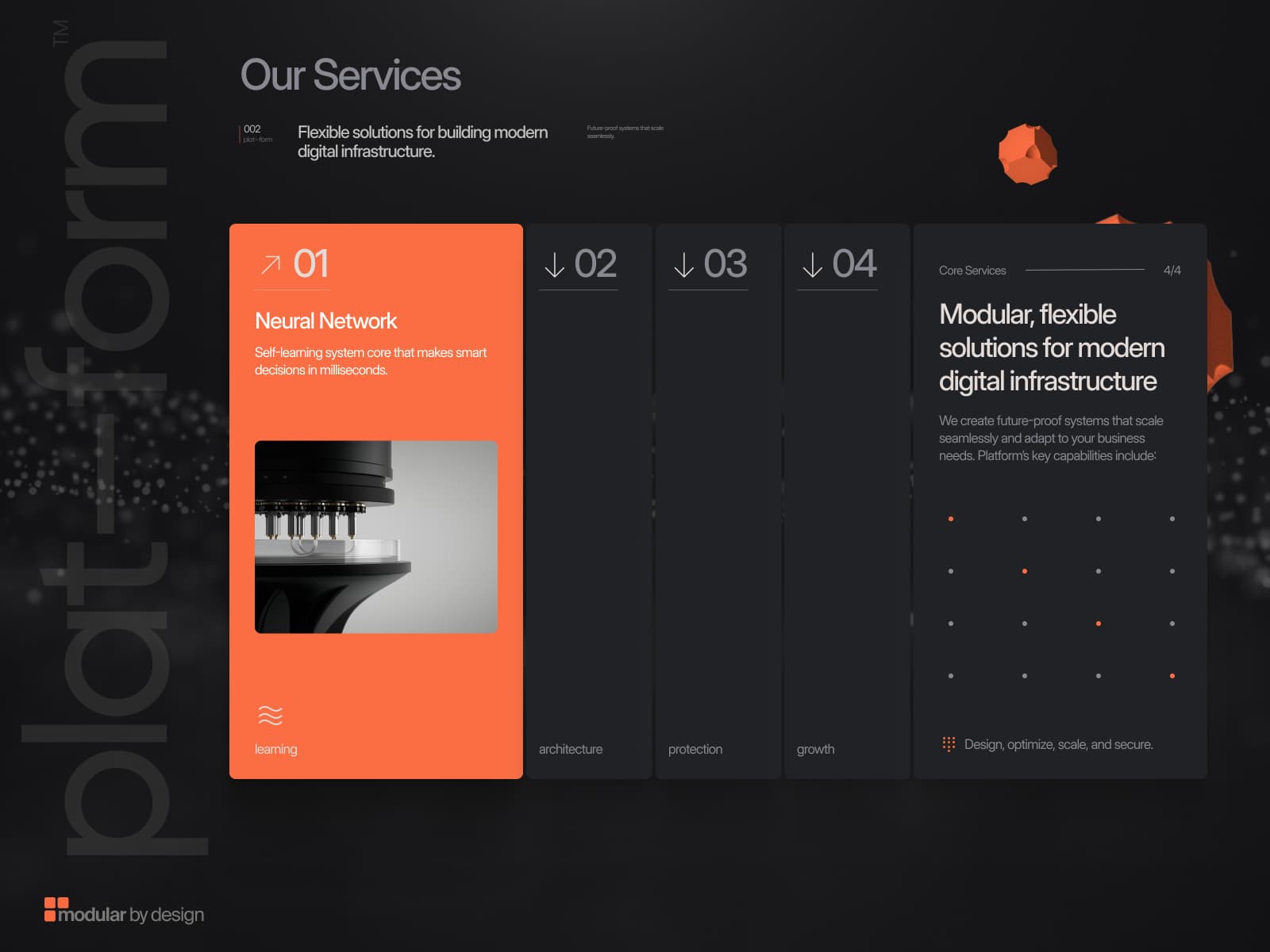 Platform — Modular SaaS & AI Landing Page - Image 2