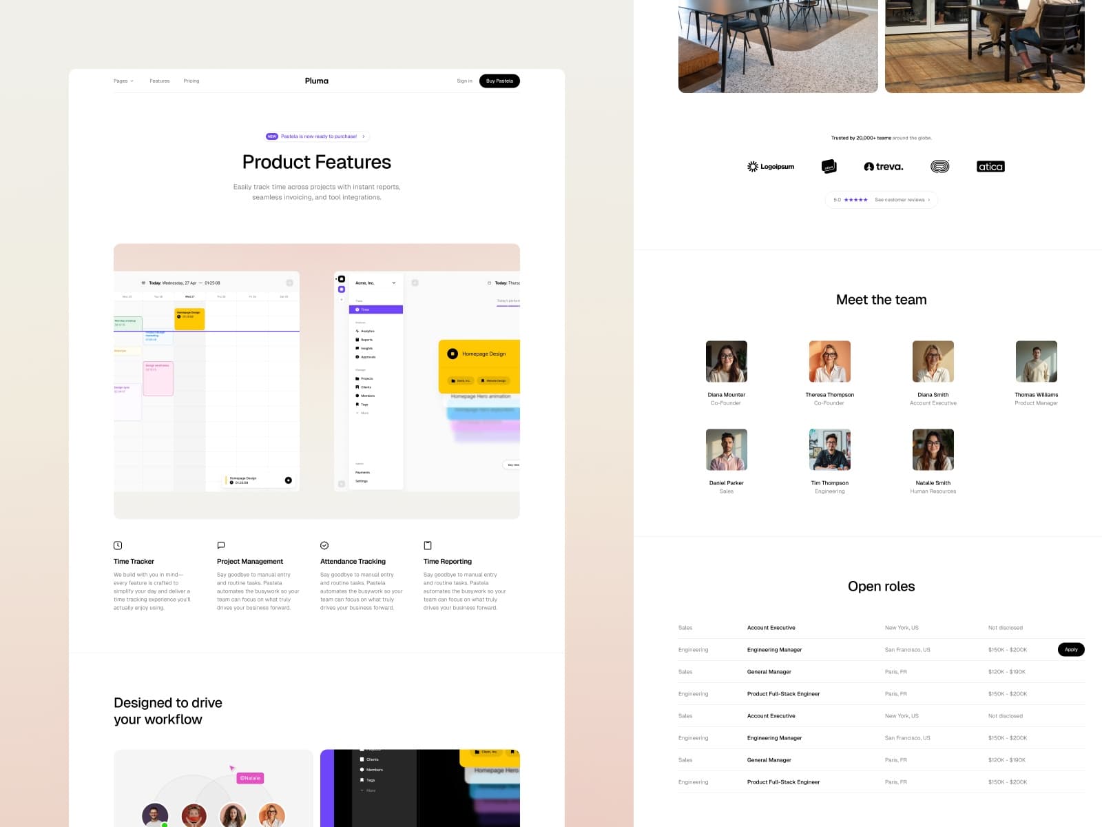 Pluma — Versatile SaaS Template - Image 3