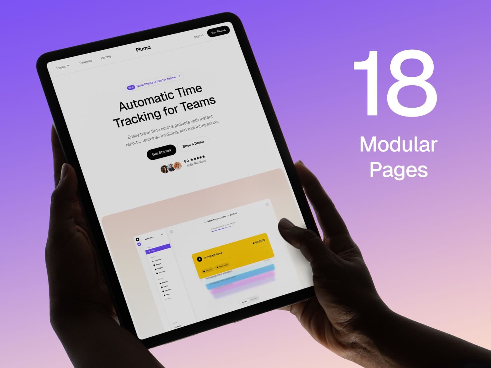 Pluma — Versatile SaaS Template