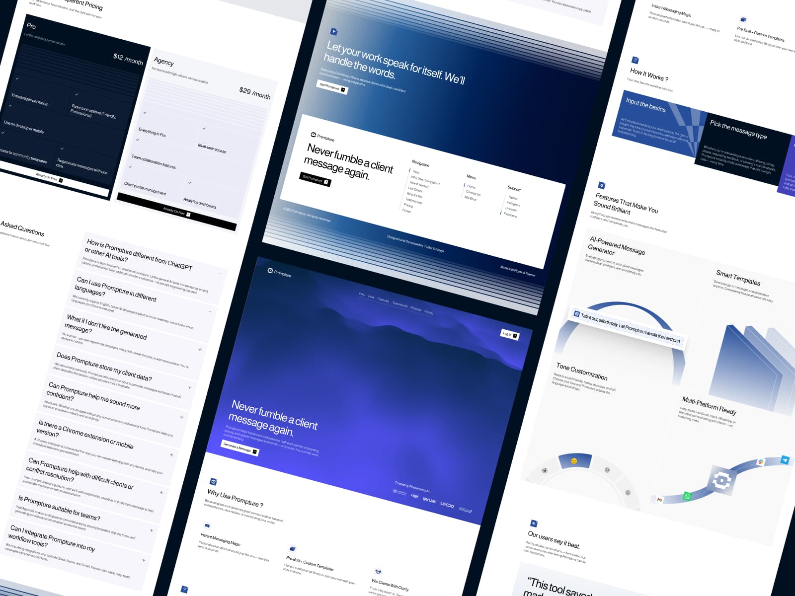 Prompture — AI & SaaS Business Website - Image 2