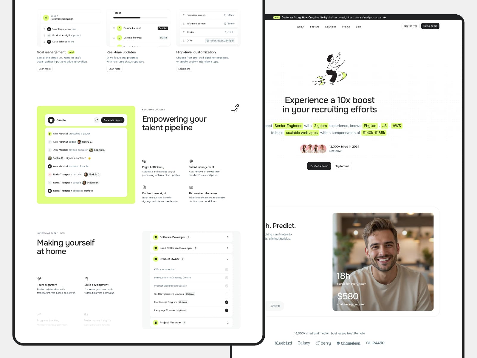 Remote — 100% editable SaaS template - Image 2