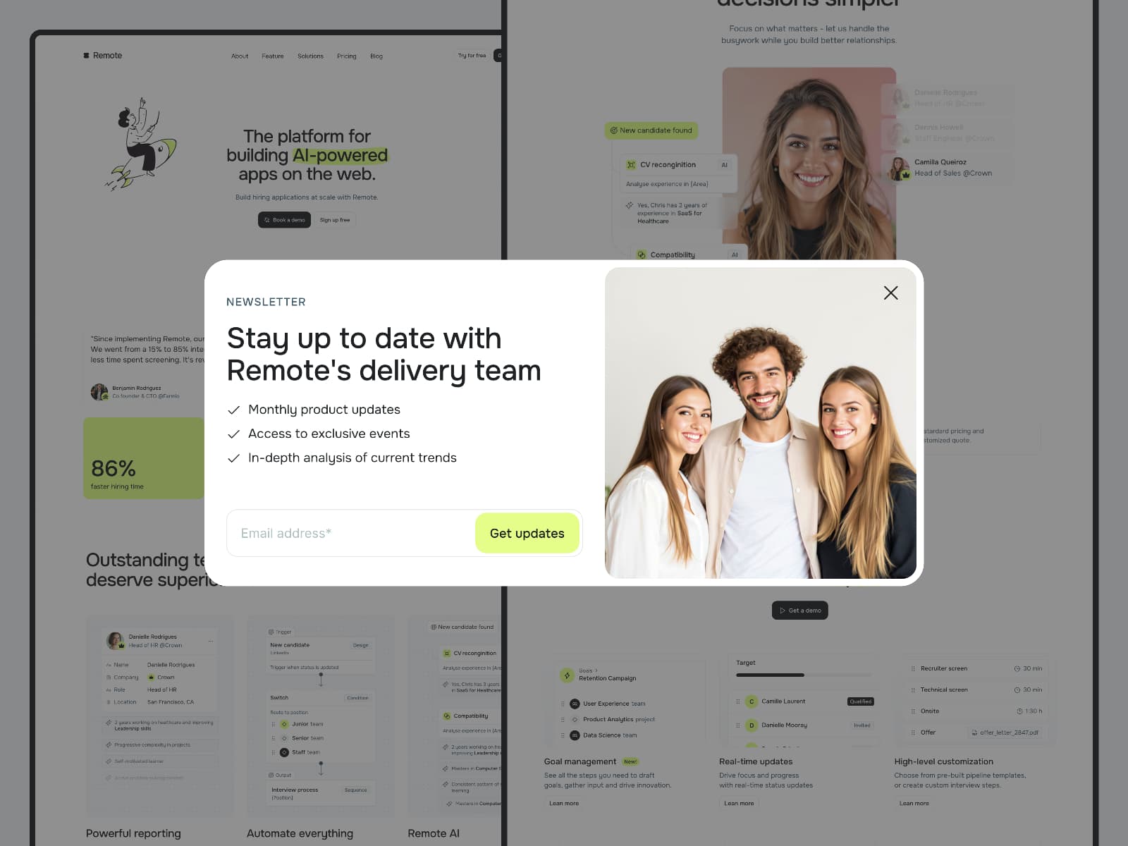 Remote — 100% editable SaaS template - Image 4