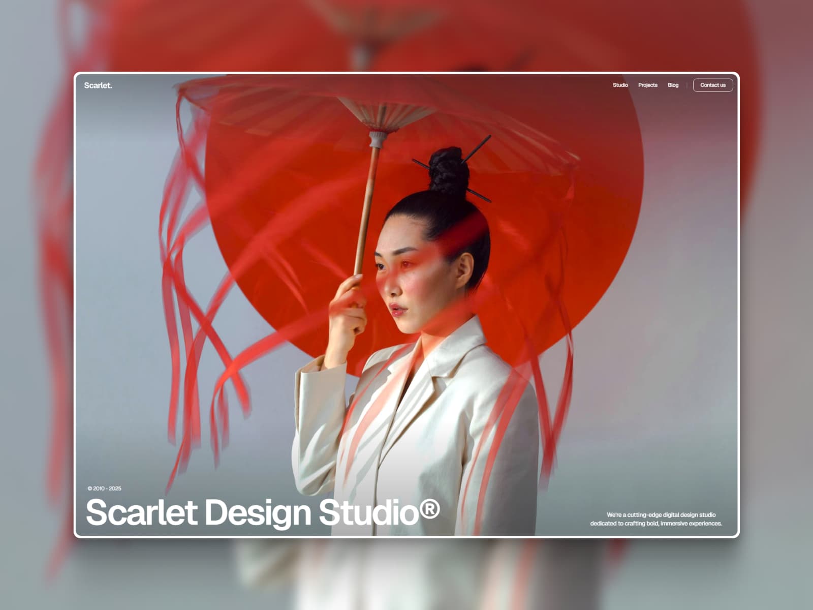 Scarlet — Design Studio Template