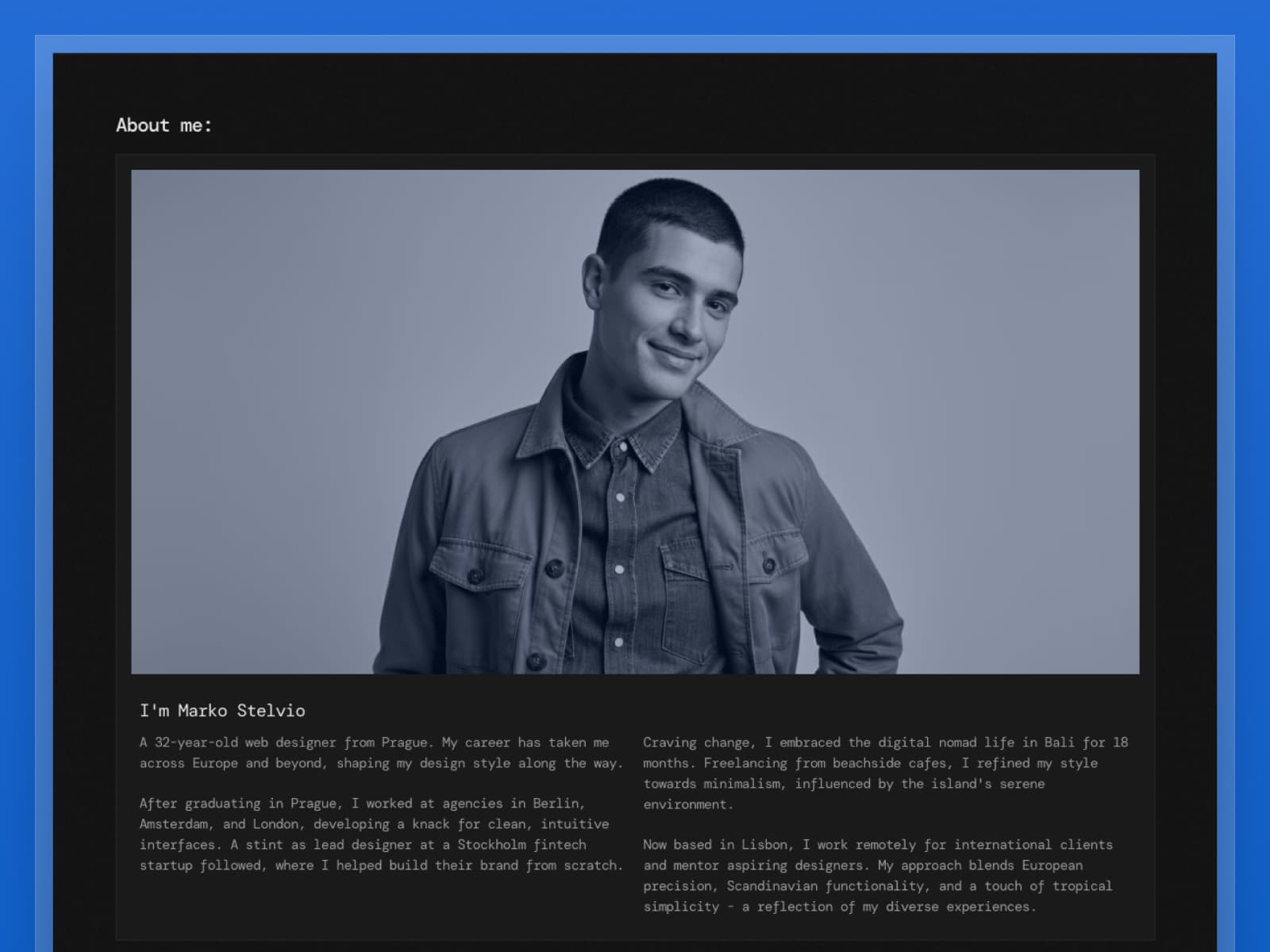 Stelvio — Minimal Portfolio Template - Image 3