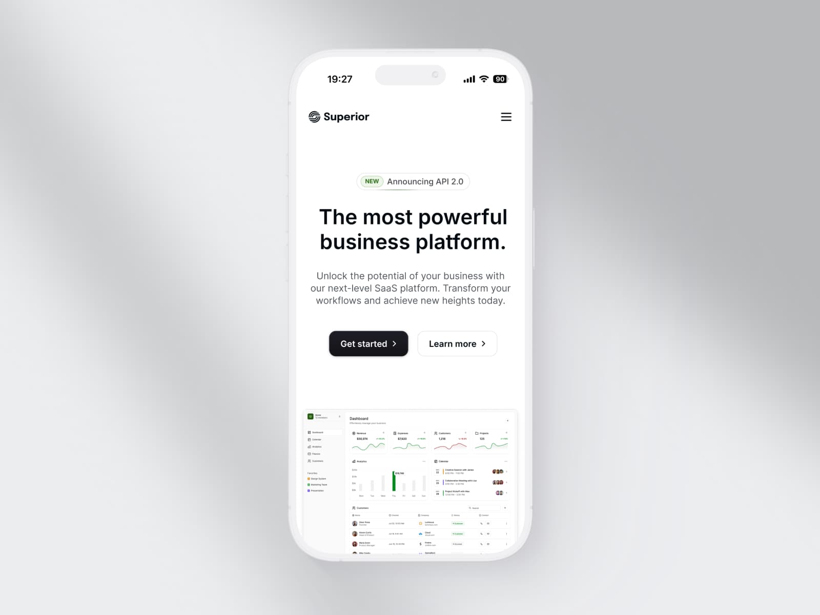 Superior — Startup & SaaS Template - Image 4