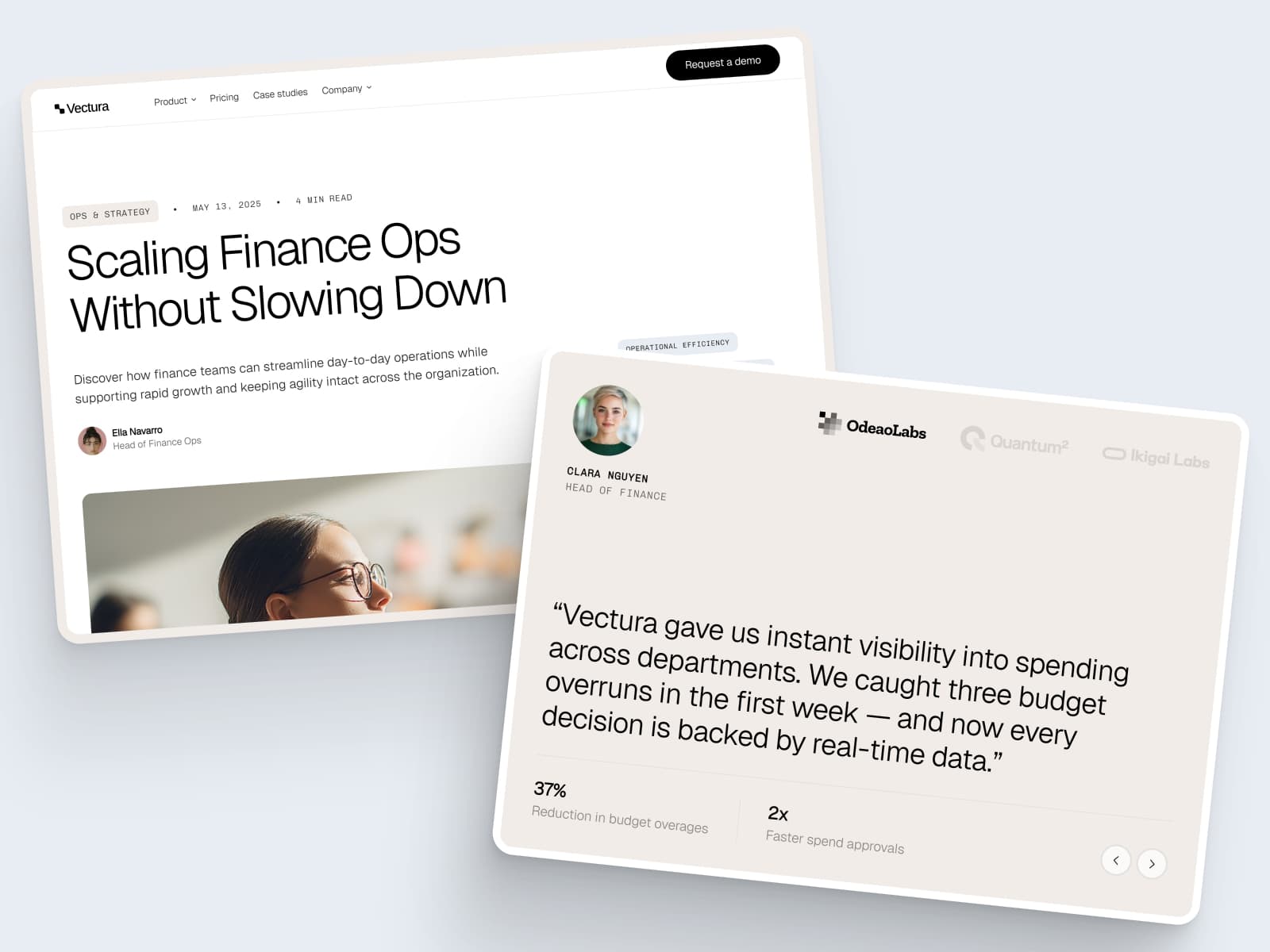 Vectura — Modern Fintech Website Template - Image 4