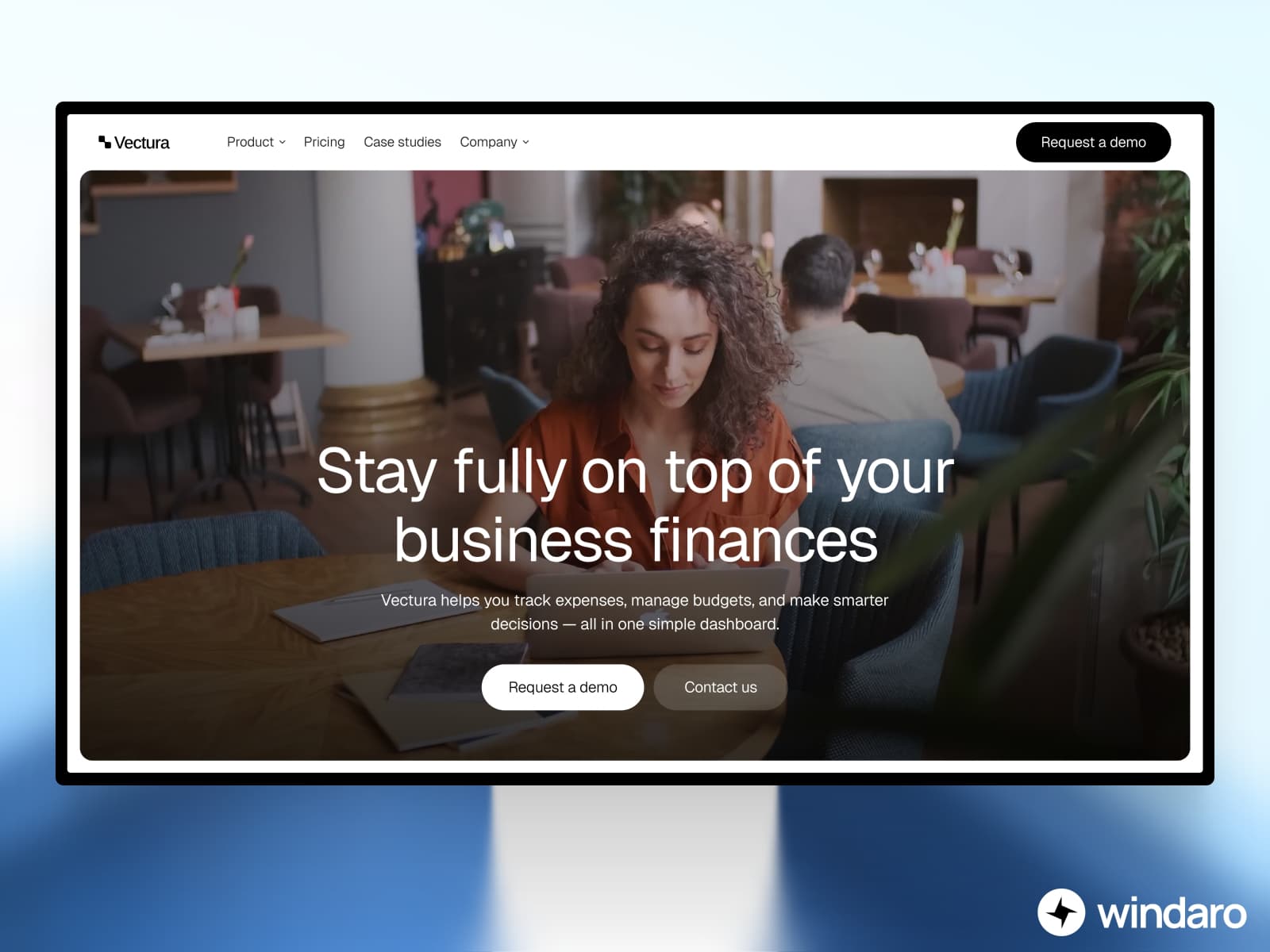 Vectura — Modern Fintech Website Template
